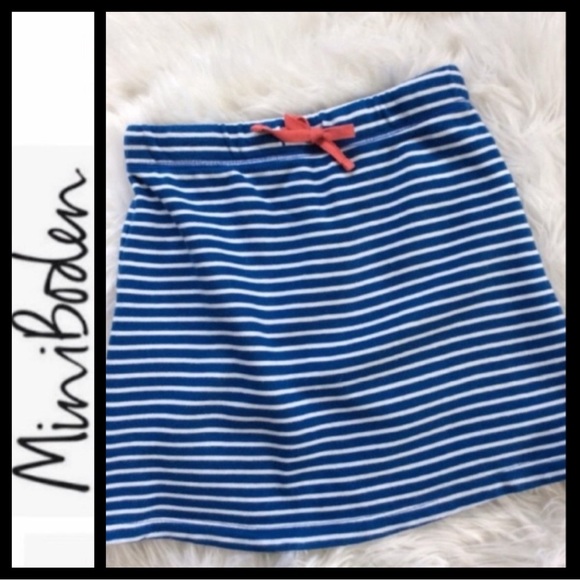 Mini Boden Striped Skirt - Picture 1 of 4